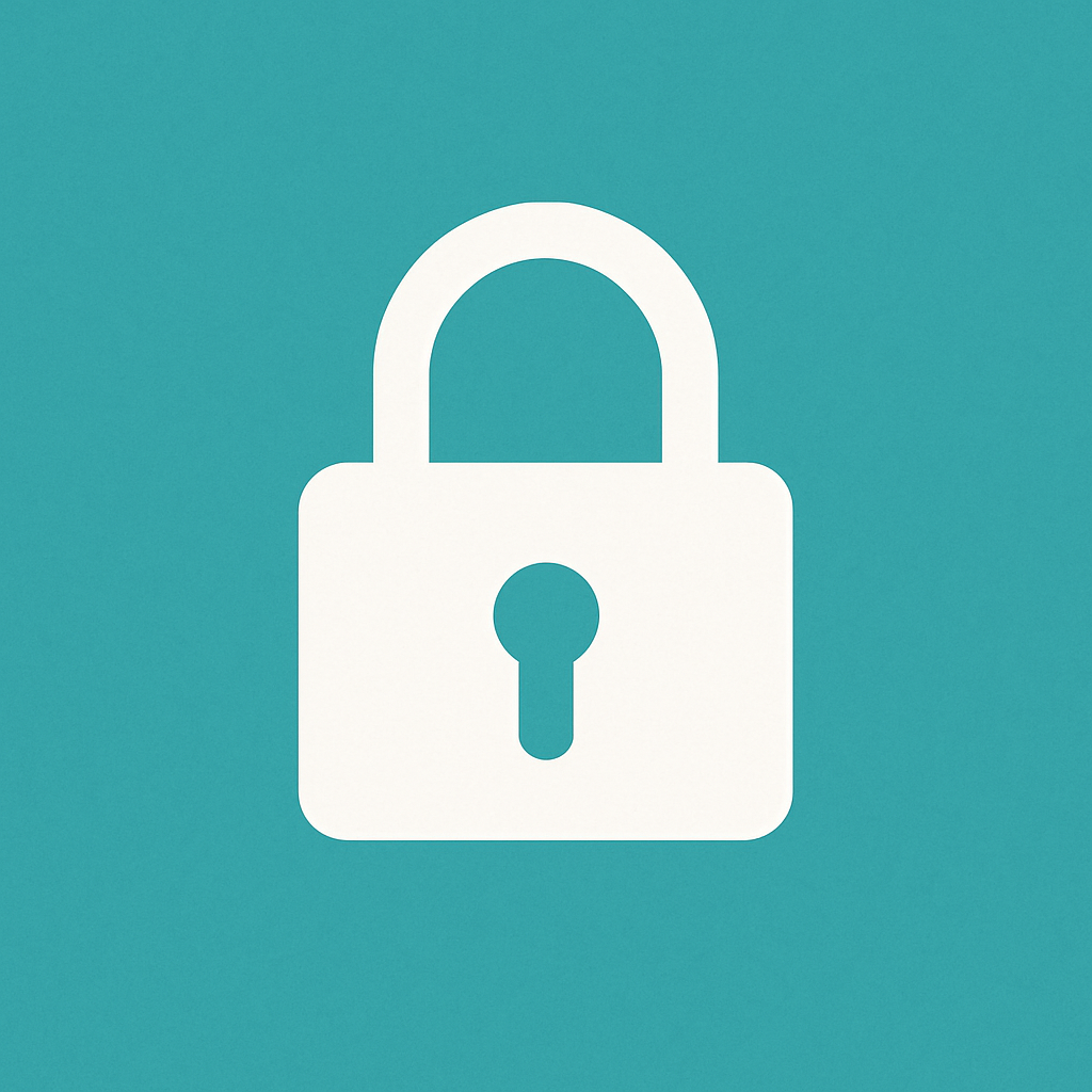 Register lock icon